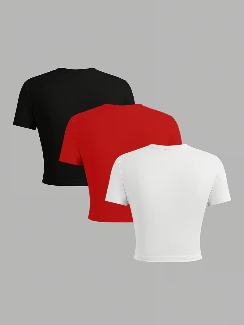 City Vibes Graphic T-Shirt – Pack of 3