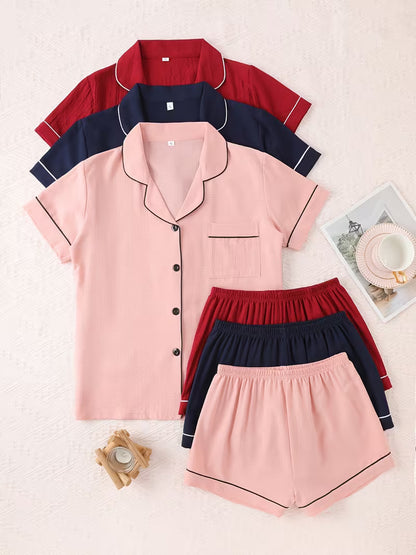 Women’s Premium Textured Pajama Set