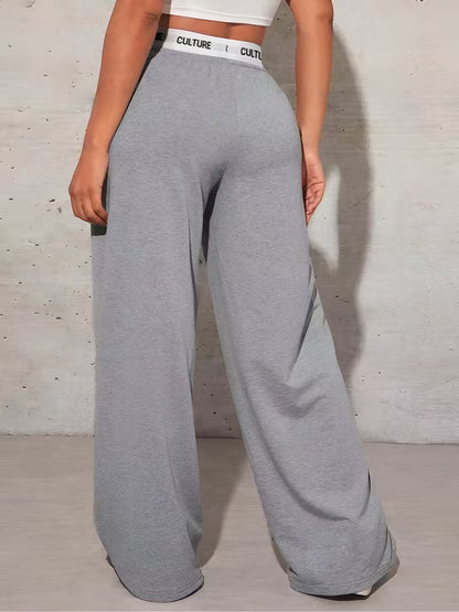 Women’s New York 1990 Wide-Leg Lounge Pants – Soft Relaxed Fit (Pack Of 3 )