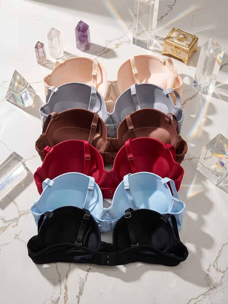 6-Piece Women's Everyday Comfort Bra Set