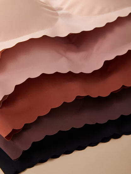 10-Piece Women's Seamless Scalloped Lingerie Set